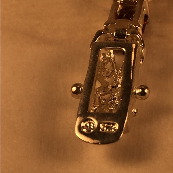 Beautiful Multi-stone Sterling Silver Bracelet - Picture 8 of 8